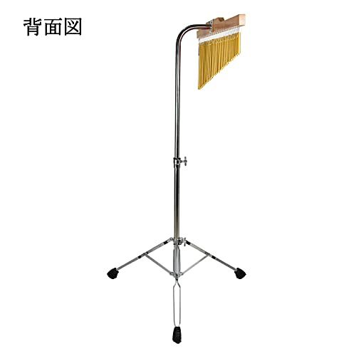 ツリーチャイム 25音 36音 ウィンドチャイム バーチャイム メッキ加工スタンド付き スティック付き ゴールド 4 c 11 d 823