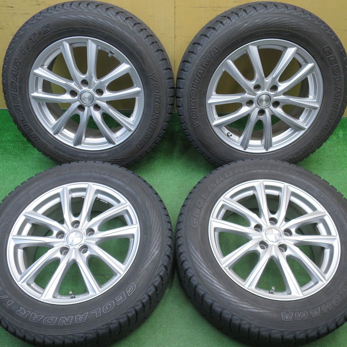キレイ スタッドレス 225|65 R 17 ヨコハマ ジオランダー i|T-S GRASS グラス 17インチ PCD 114.3|5 H ス