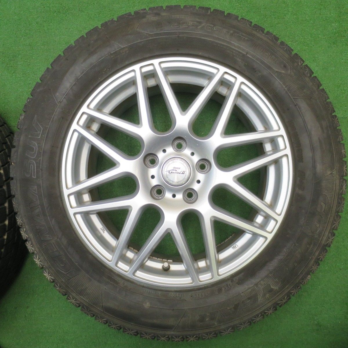 バリ溝 9.5分 スタッドレス 225|65 R 17 グッドイヤー アイスナビ SUV D.O.S. GavialⅡ DOS 17インチ PCD 114.3|5 H ス