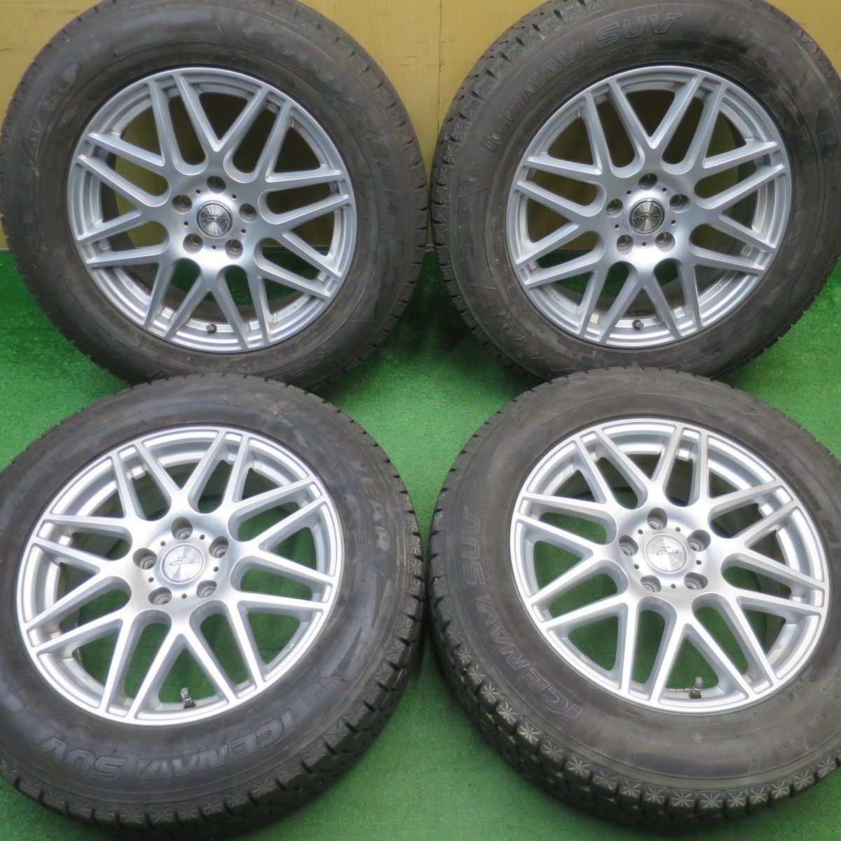 バリ溝 9.5分 スタッドレス 225|65 R 17 グッドイヤー アイスナビ SUV D.O.S. GavialⅡ DOS 17インチ PCD 114.3|5 H ス
