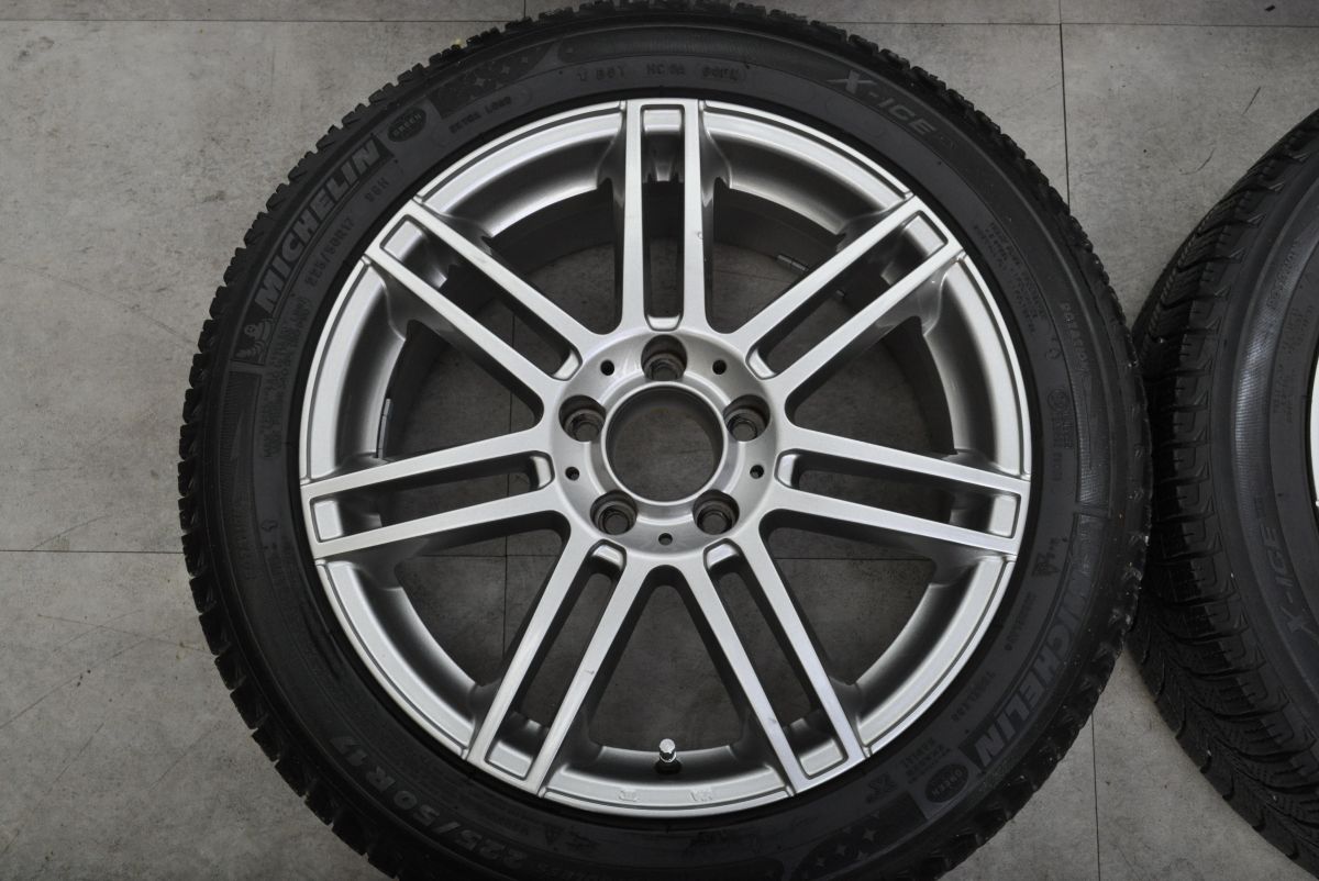 ホイール程度良好 ユーロテック 17 in 7.5 J 47 PCD 112 X-ICE 225|50 R ベンツ W 205 Cクラス 177 Aクラス 247 Bクラス 118 CLA