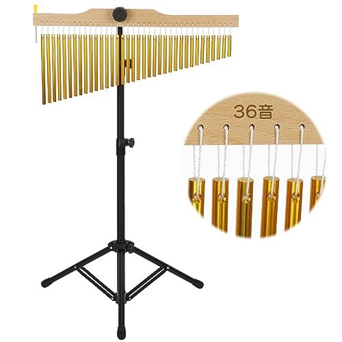 新品】ツリーチャイム 36音 ウィンドチャイム 楽器 メタルスタンド