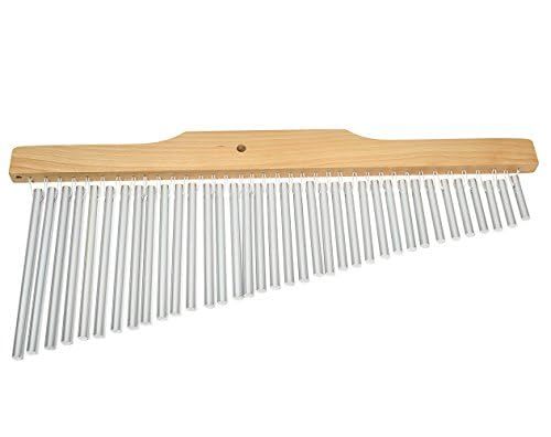  ツリーチャイム 25音 36音 ウィンドチャイム バーチャイム メッキ加工スタンド付き スティック付き シルバー 033 d 988 a その他 キッチン 食器