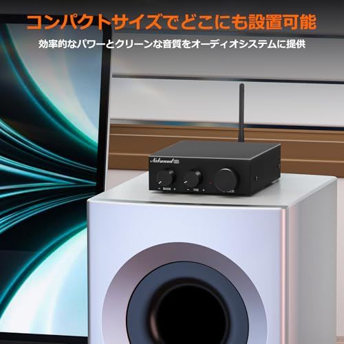  Nobsound G 3 Bluetooth 5 0 ミニアンプ 55 W x 2 ステレオアンプ バス トレブル調整 ch 1 chシステム対応 省スペース設計 TPA 3116チップ搭載 DC 24 V対応 09 a bdb その他 キッチン 食器