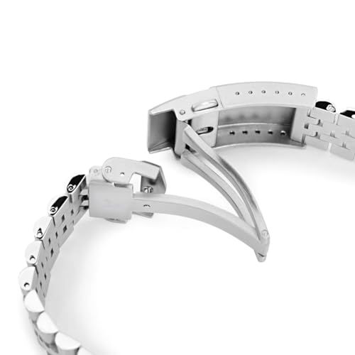 20mm メタル時計バンド ステンレス ジュビリー2 ブレスレット V