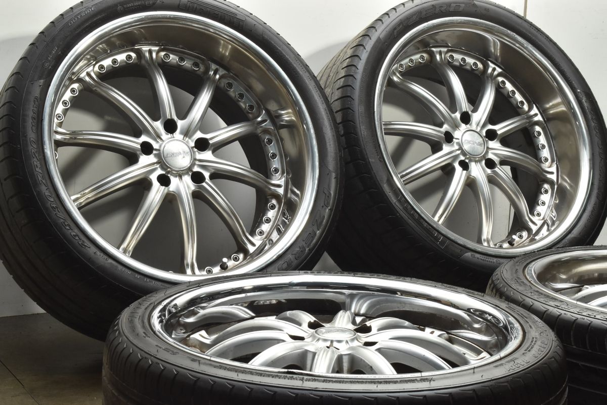 超深リム DONE 20 in 8.5 J 15 10 30 PCD 120 APTNY ピレリ 255|35 R 295|30 BMW E 65 7シリーズ 64 6シリーズ ホイールのみ販売可