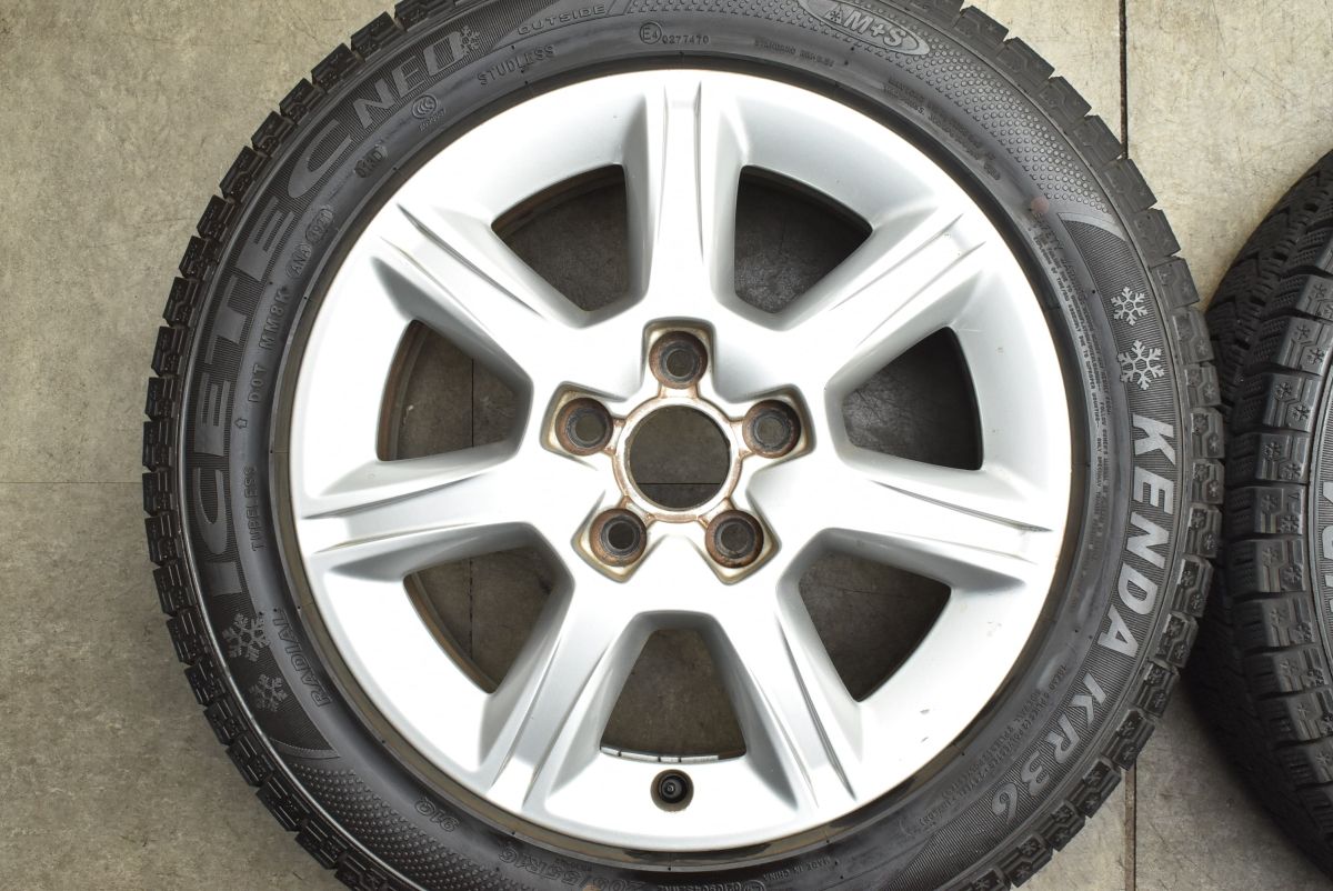  アウディ 8 P A 3 16 in 6.5 J 50 PCD 112 ケンダ KR 36 アイステックネオ 205|55 R 品番 4 6 流用 16インチ タイヤ ホイールセット