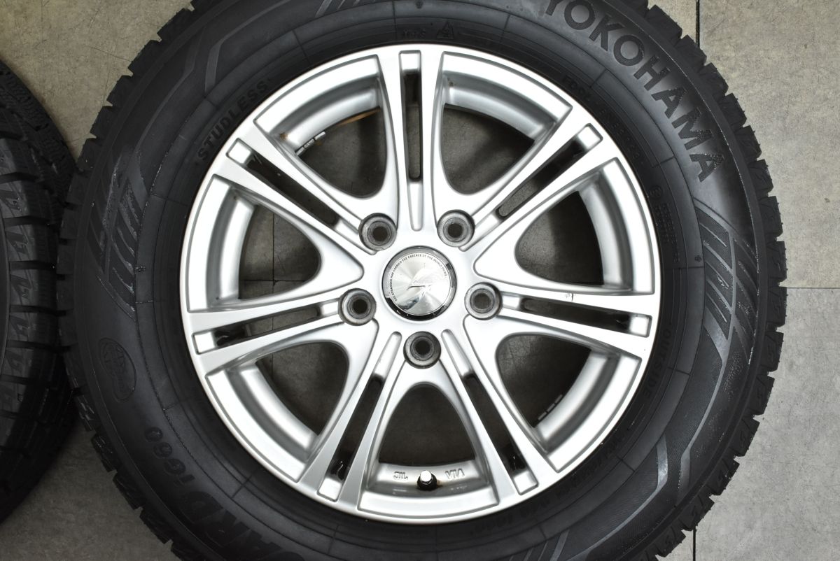  超バリ溝 ストレンジャー 15 in 6 J 53 PCD 114.3 ヨコハマ アイスガード iG 60 205|65 R ステップワゴン エスティマ プレサージュ MPV 15インチ タイヤ ホイールセット