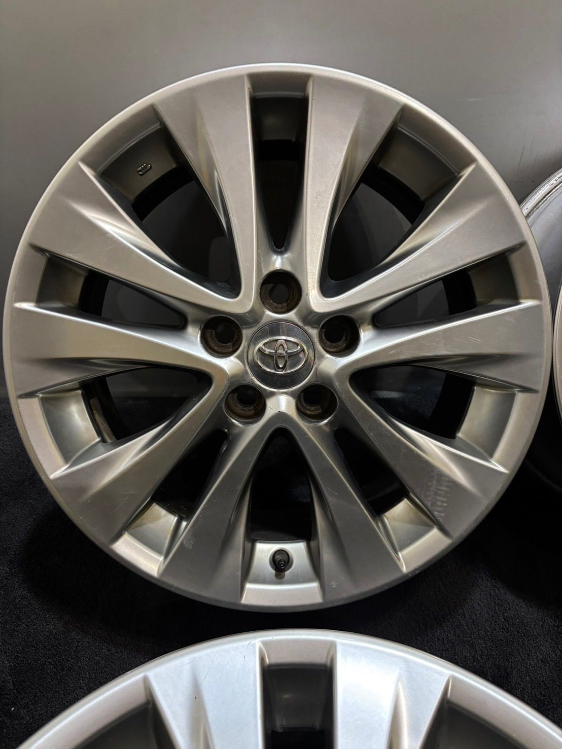 トヨタ 20系 アルファード ヴェルファイア 18インチ 7.5 J 45 114.3 5 H アルミホイール 4本 1-L 242