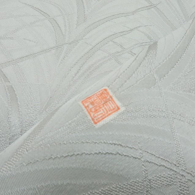 六花-RIKKA- 正絹 作家物落款 大王松 仕付け糸付 両手を広げてダンス 訪問着 着物 A 4349