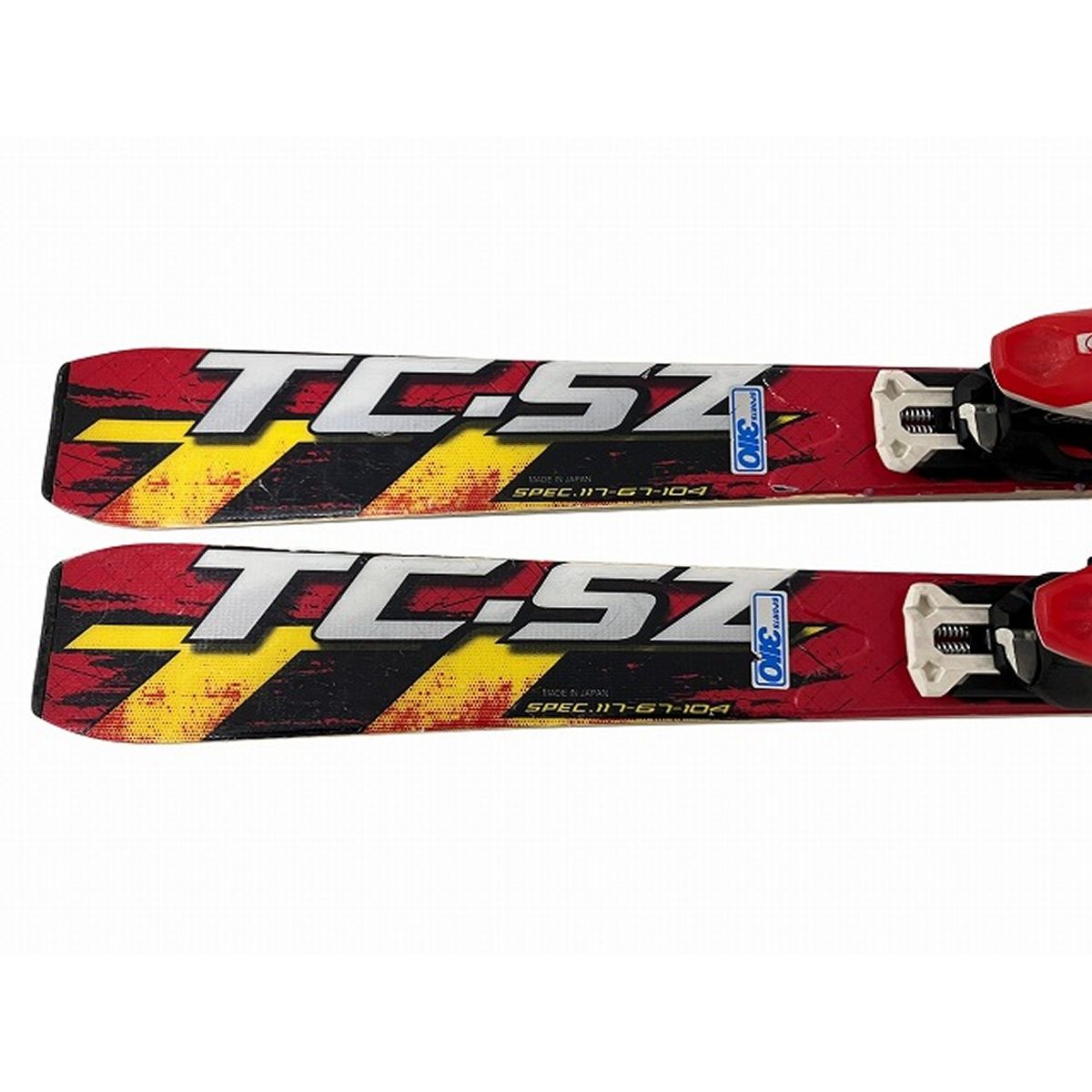 オガサカ OGASAKA TC-SZ 170 cm スキー板 技術選 小回り 基礎 ショートターン ビンディング付 競技