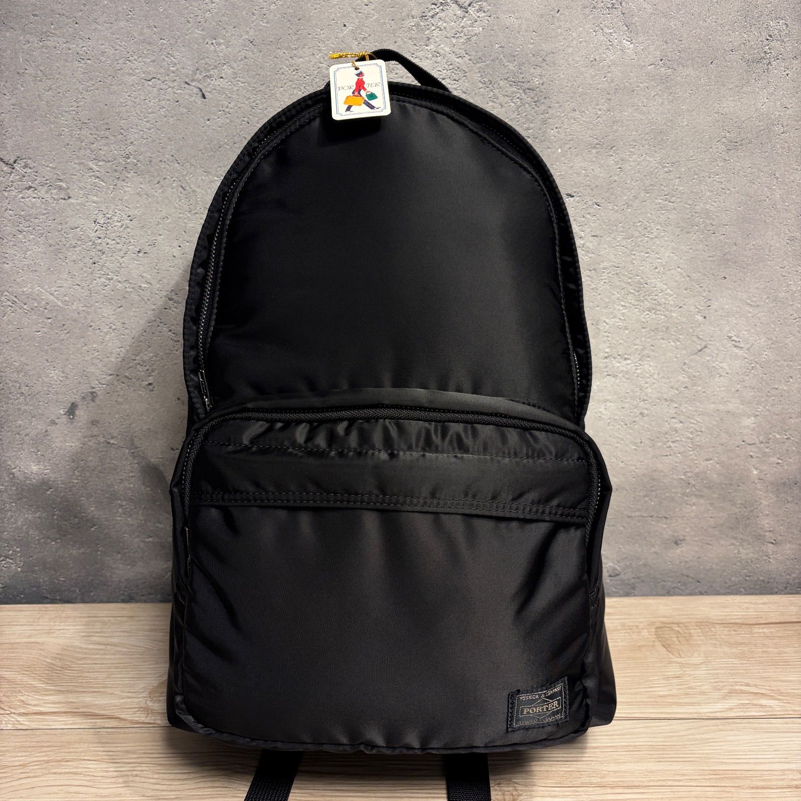 未使用に近い　PORTER タンカー？リュック綺麗です。 ✨PORTER ポーター タンカー リュック ブラック 旧ファスナー 旧タイプ