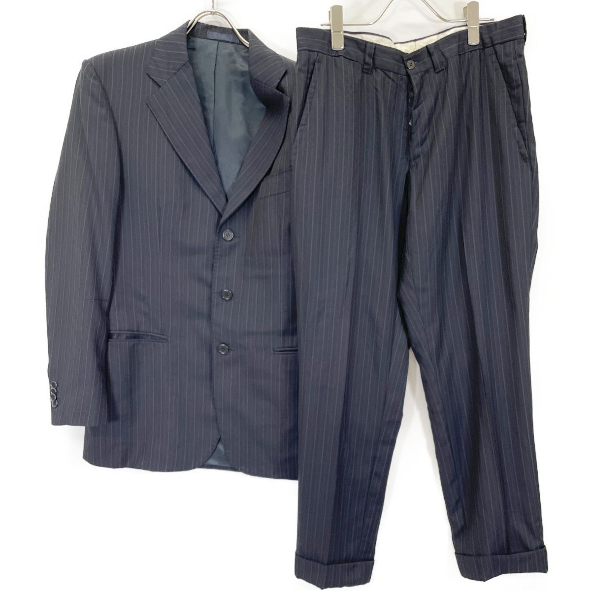 STILE LATINO スティレラティーノ VAU230BV ﾈｲﾋﾞｰ ｽﾄﾗｲﾌﾟ ｽｰﾂ 48