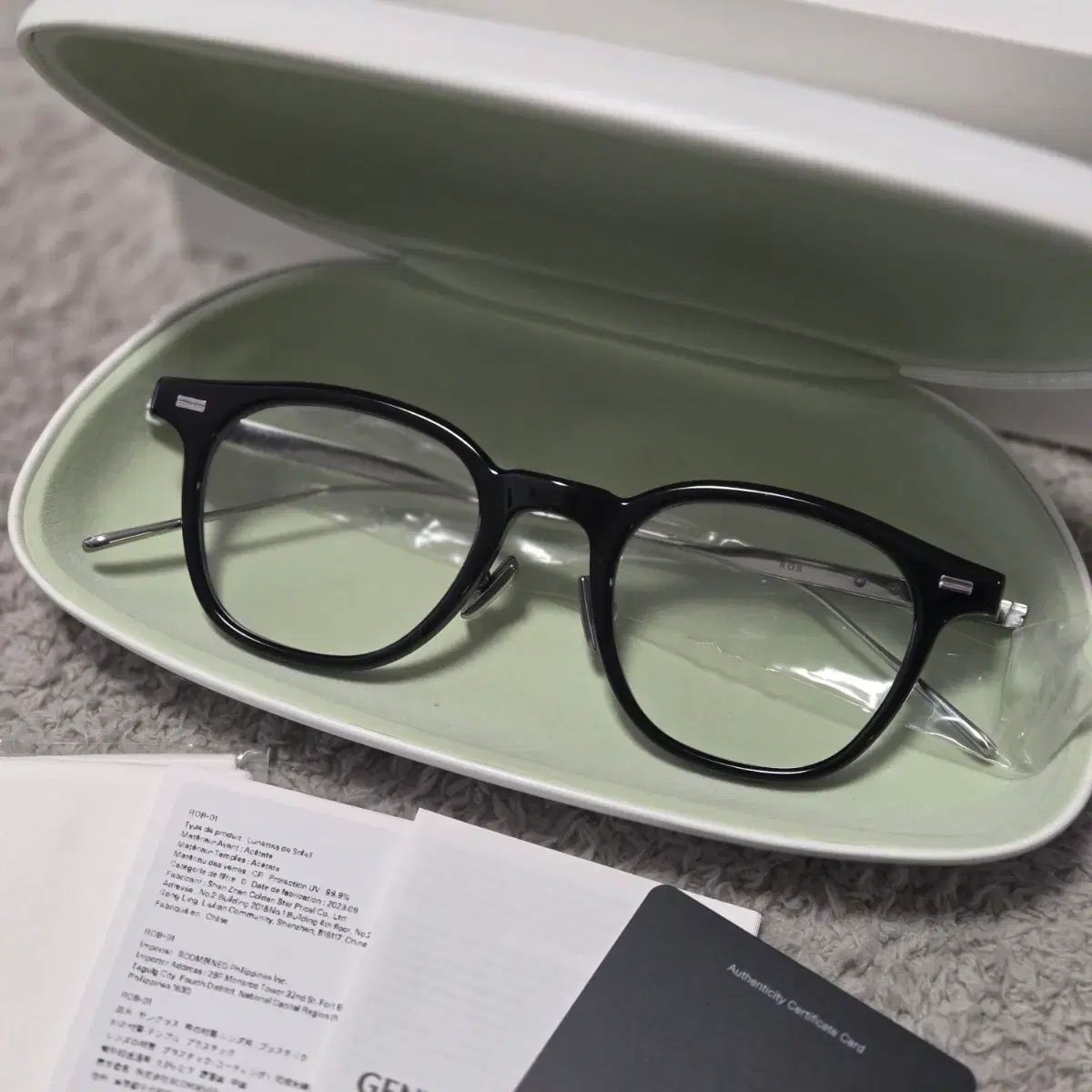  GENTLE MONSTER ジェントルモンスター 롭01 使用感X サングラス 小物