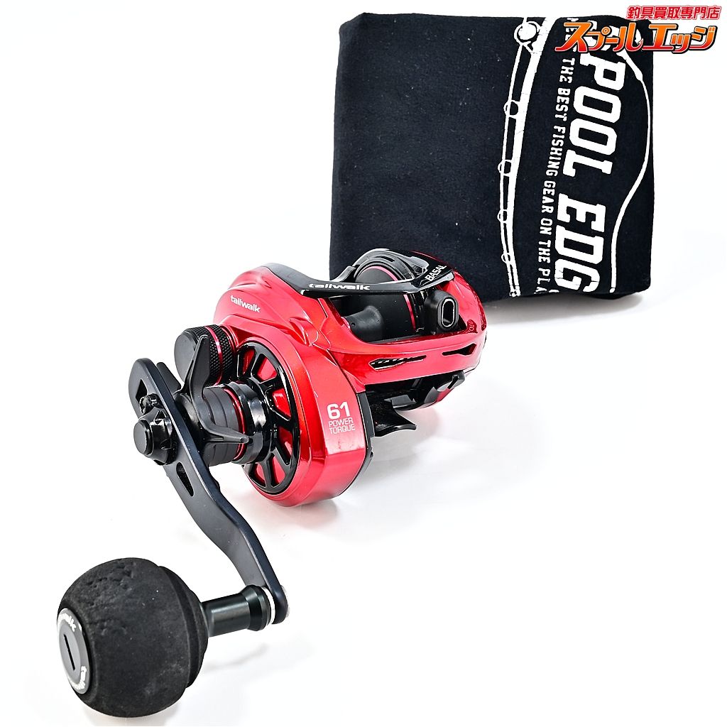 ワイドバサル.VT61R テイルウォークベイトリール レッド テイルウォーク】 ワイドバサル VT61R tailwalk WIDE BASAL | スプール