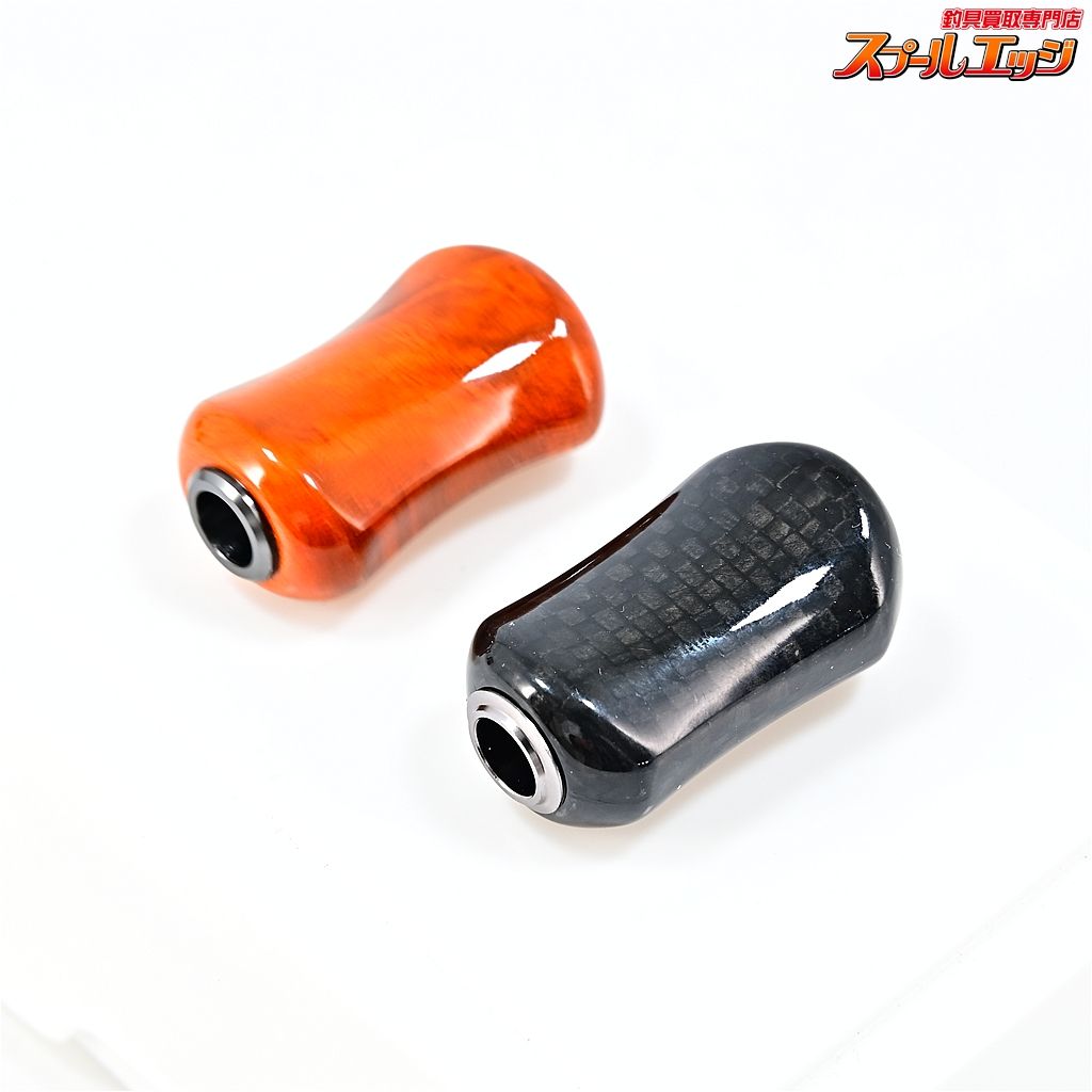 ウォーターランド　カーボンノブ×2個　(B) Water Land カーボンハンドルノブ ウォーターランド 商品説明