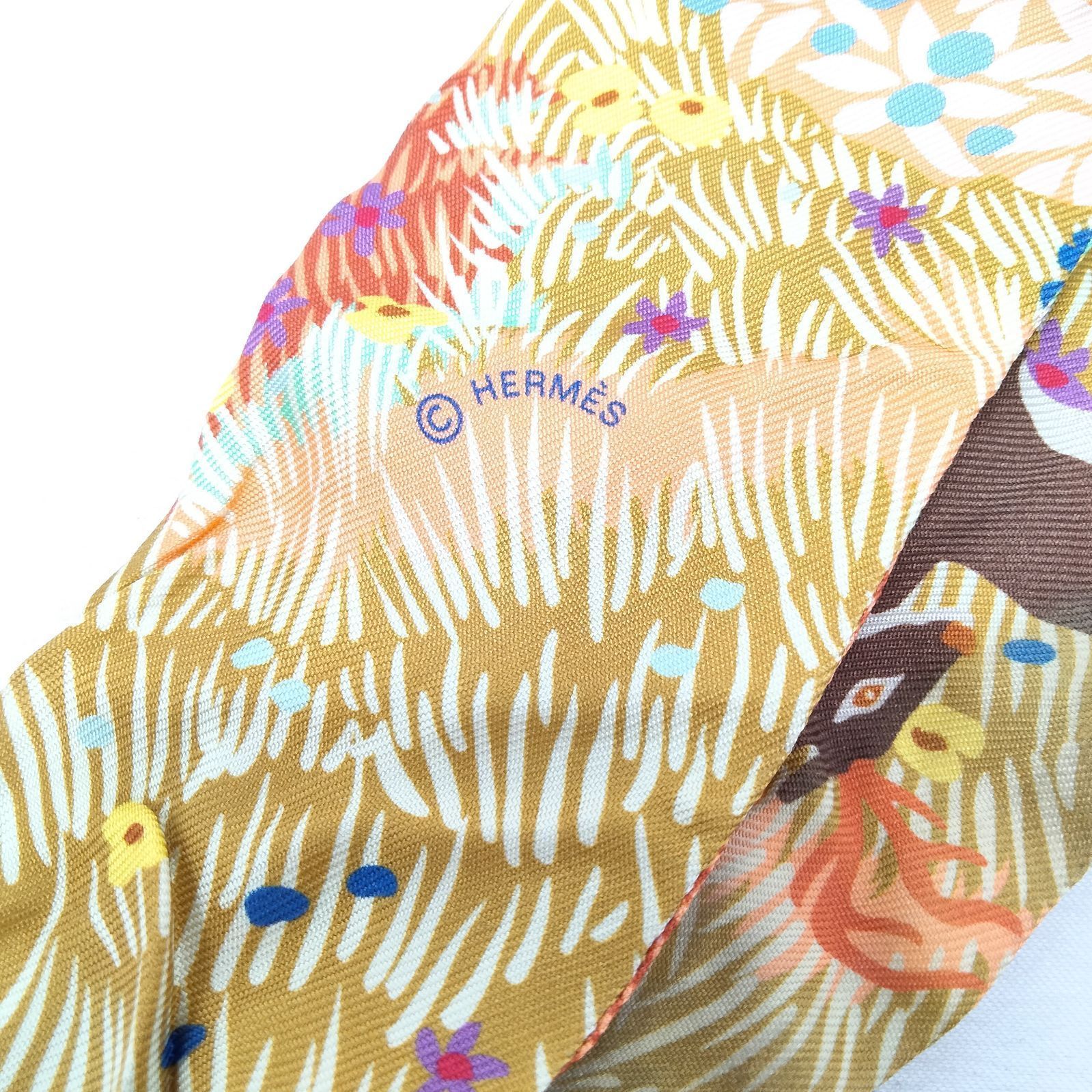 ✨HERMES✨エルメス ツイリー Dans Un Jardin Anglais 英国式庭園にて