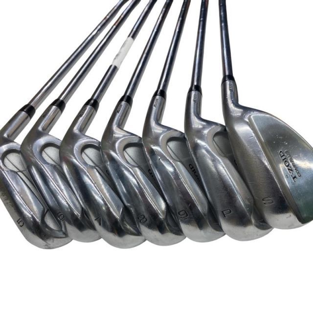 中古】 ミズノ T-ZOID COMP PLUS 10S アイアンセット IR Dynamic Gold