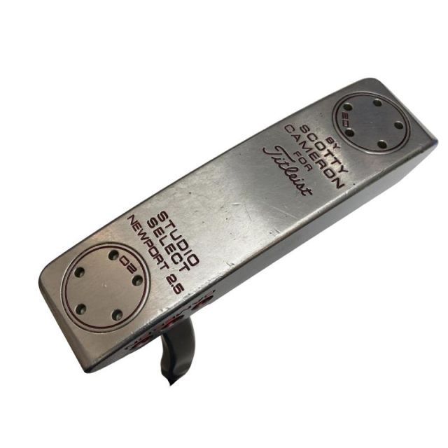 タイトリスト SCOTTY CAMERON STUDIO SELECT NEWPORT 2.5 33インチ パター PT スチール フレックスその他 メンズ 男性用 右利き 右用 Cランク ゴルフクラブ