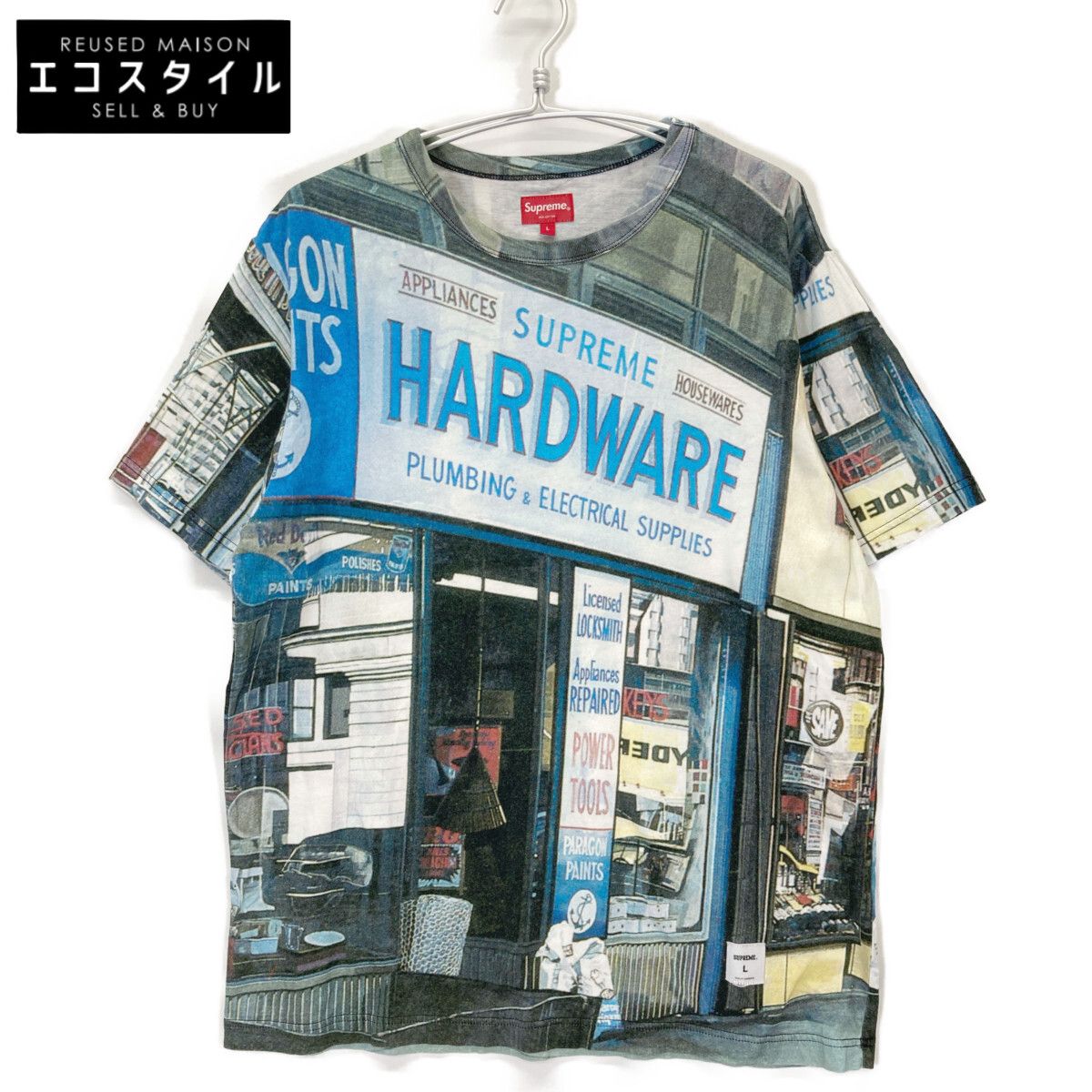 Supreme シュプリーム 18 SS Hardware Tee L