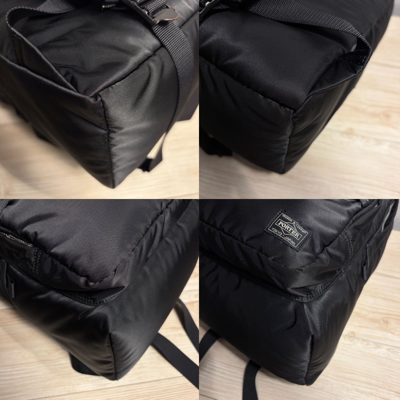 ✨PORTER ポーター タンカー リュック ブラック 旧ファスナー 旧タイプ