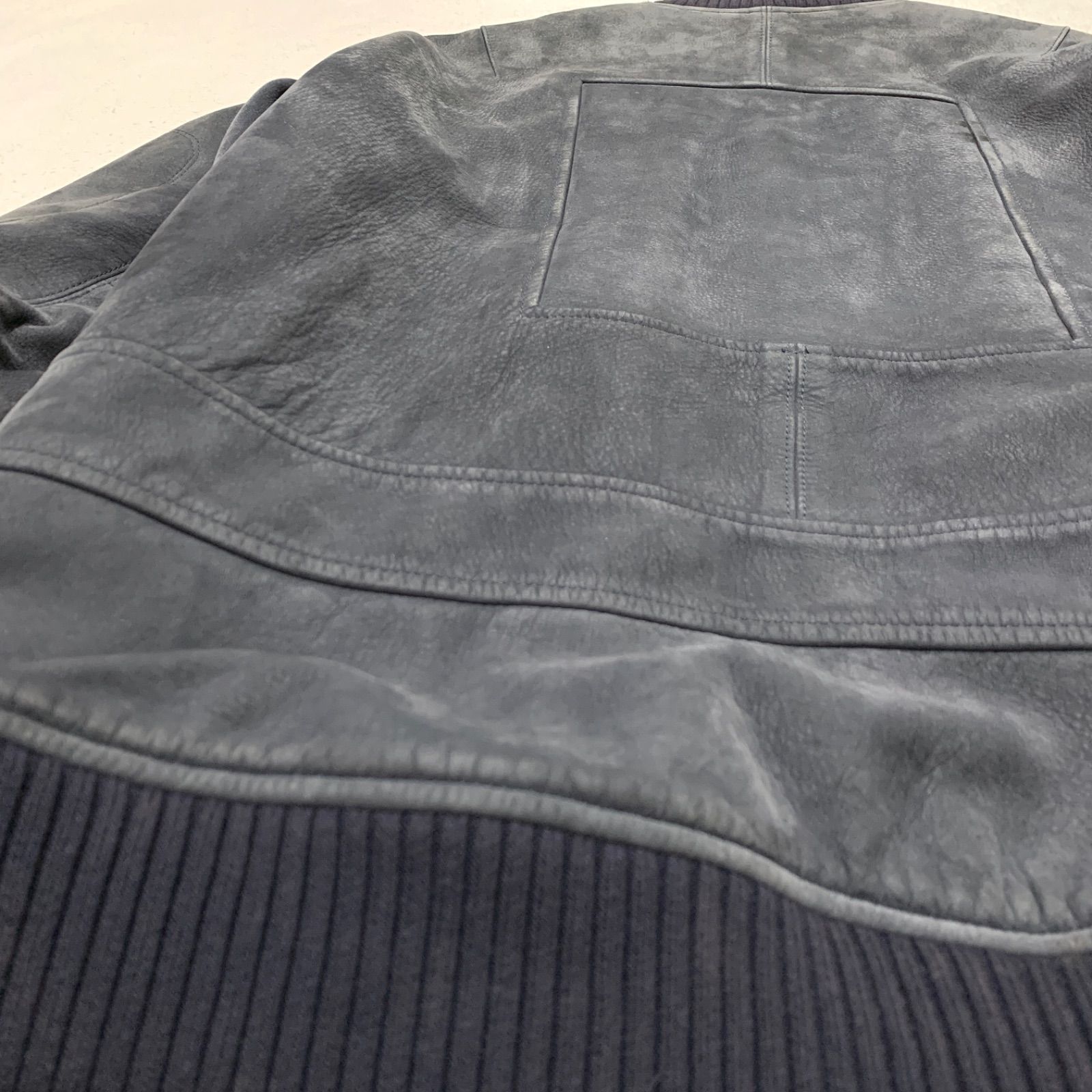 ミリタリージャケット 牛革