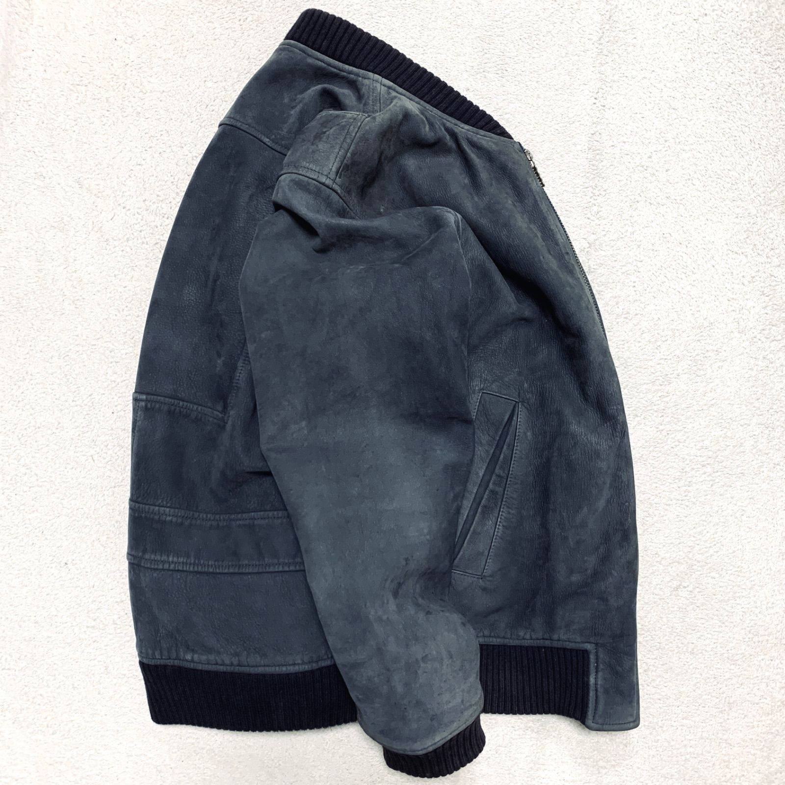 レザーボンバージャケット MA-1