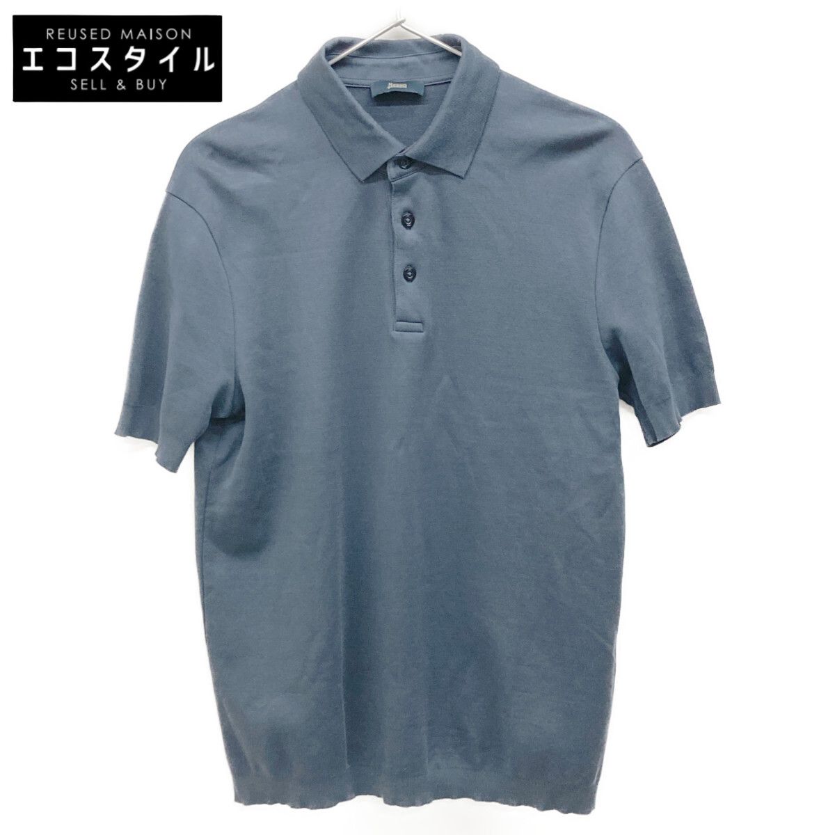 HERNO ヘルノ ジャージニットエフェクト コットン 48