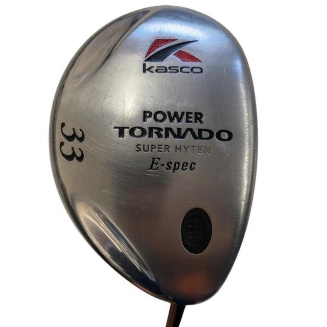キャスコ POWER TORNADO E-Spec 3.0 33 UTメンズ 右 中古】 キャスコ POWER TORNADO E-Spec 33 ユーティリティ UT POWER