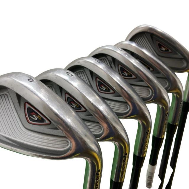 テーラーメイド r 5 XL IRONS 6 S アイアンセット IR XL-60 フレックスS メンズ 男性用 右利き 右用 Cランク ゴルフクラブ