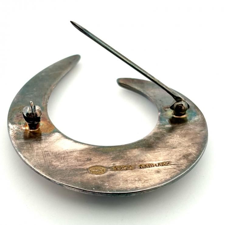 鑑定済　ジョージジェンセン　ブローチ Georg Jensen（ジョージ ジェンセン） 【送料無料】ジョージジェンセン