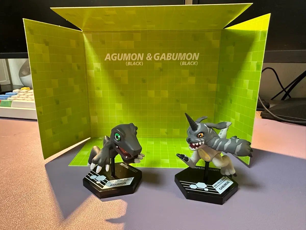 版 デジコレ ブラック アグモン - パピーモン デジタルモンスター メガハウス