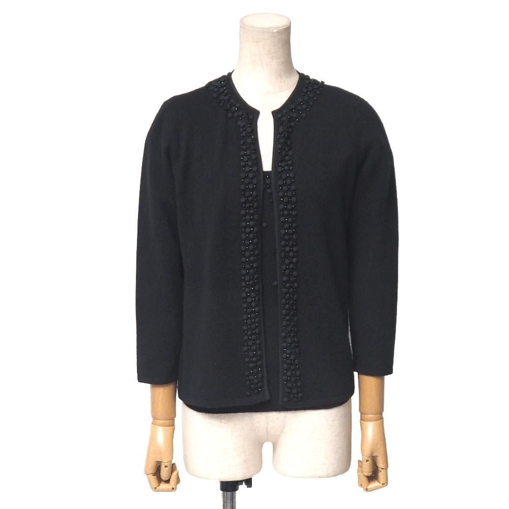 CELINE セリーヌ アンサンブル サイズM 総カシミヤ ニット カーディガン セーター ブランド古着 |RA 7020