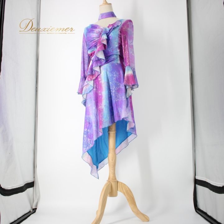 社交ダンス 衣装 スタンダード ラテン ドレス ワンピース パーティ