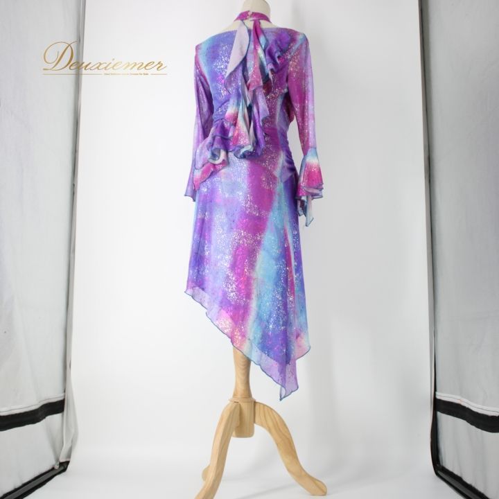 社交ダンス 衣装 スタンダード ラテン ドレス ワンピース パーティ