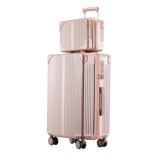 Xindzy]スーツケースキャリーバッグキャリーケース機内持込TSAローク