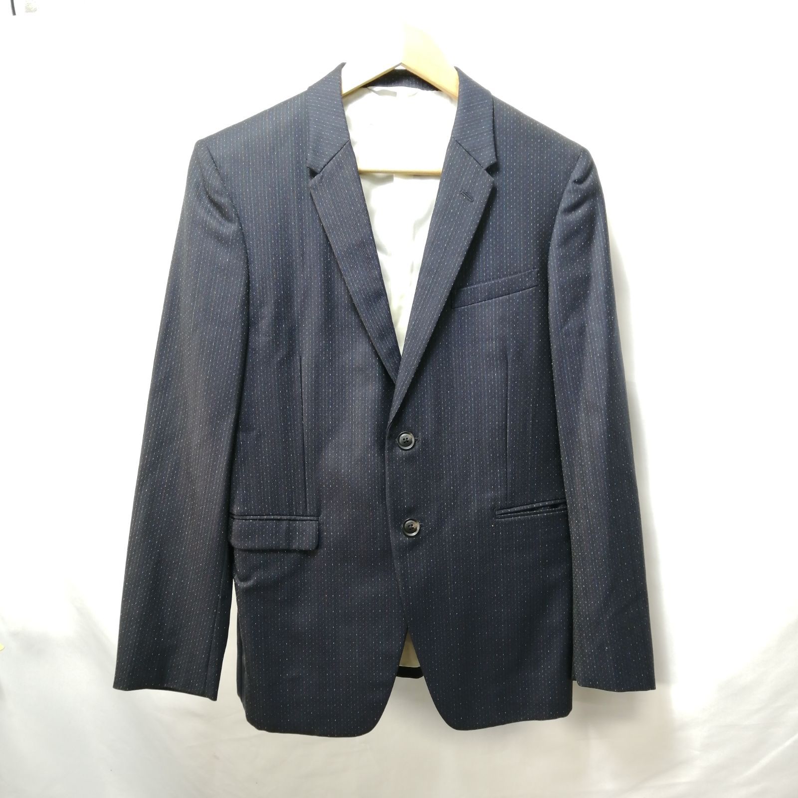 Paul Smith ポールスミス ジャケット スーツ ブリティッシュ コレクション M ネイビー マルチカラー