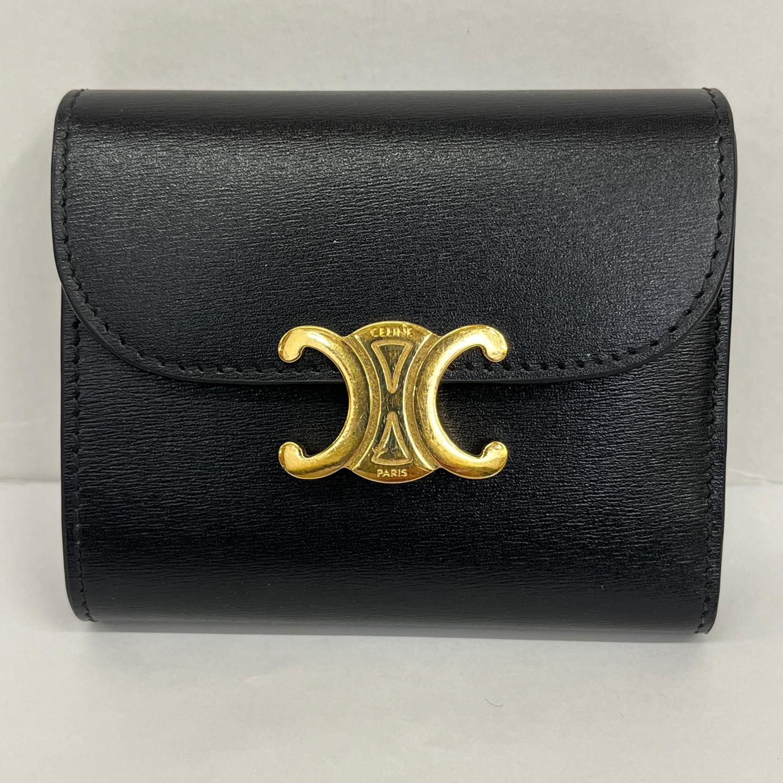 CELINE | セリーヌ 二つ折り財布 スモールスラップウォレット 125