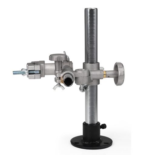 JTVTW溶接トーチブラケットトーチスタンド溶接ポジショナーホルダーV型クランプストローク調整 フランジ付き 300 mm 180