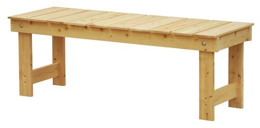 エイアイテック AITECH 国産桧縁台120幅無塗装NHE-120 NA