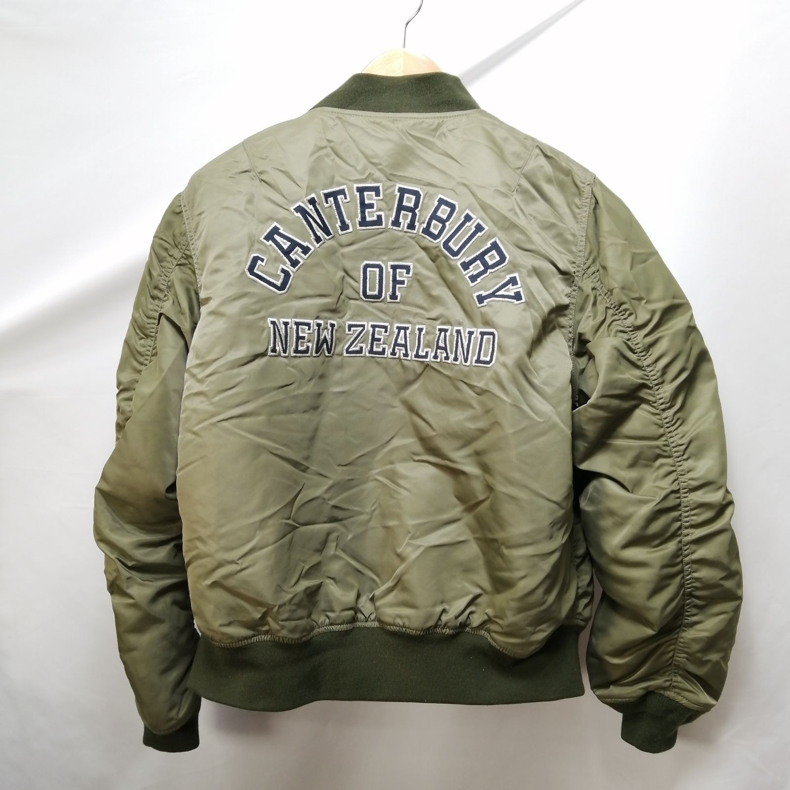 CANTERBURY スタジャン カーキ カンタベリー MA-1 L サイズ - メルカリ