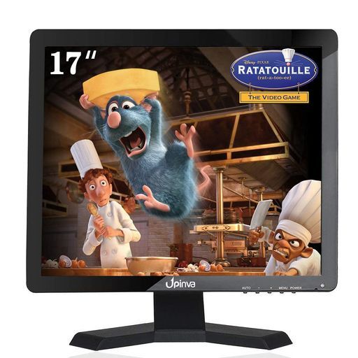 17インチ監視モニター多機能PC液晶ディスプレイ防犯カメラディスプレ画面1280 x 1024解像度HDCCTVカメラHDMIモニターカラースクリーンBNC|VGA|AV|USBイヤホン出力内蔵スピーカー付日本語がある