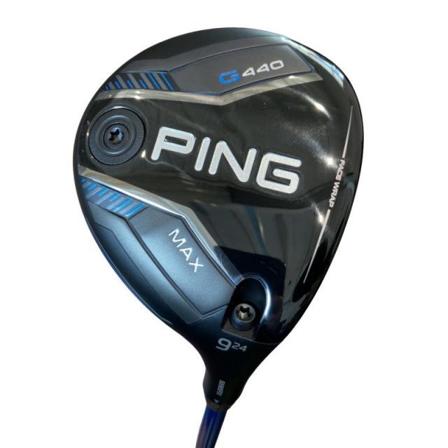 ピン G 440 MAX 9 W フェアウェイウッド FW ALTA J CB BLUE フレックスR メンズ 男性用 右利き 右用 Aランク ゴルフクラブ