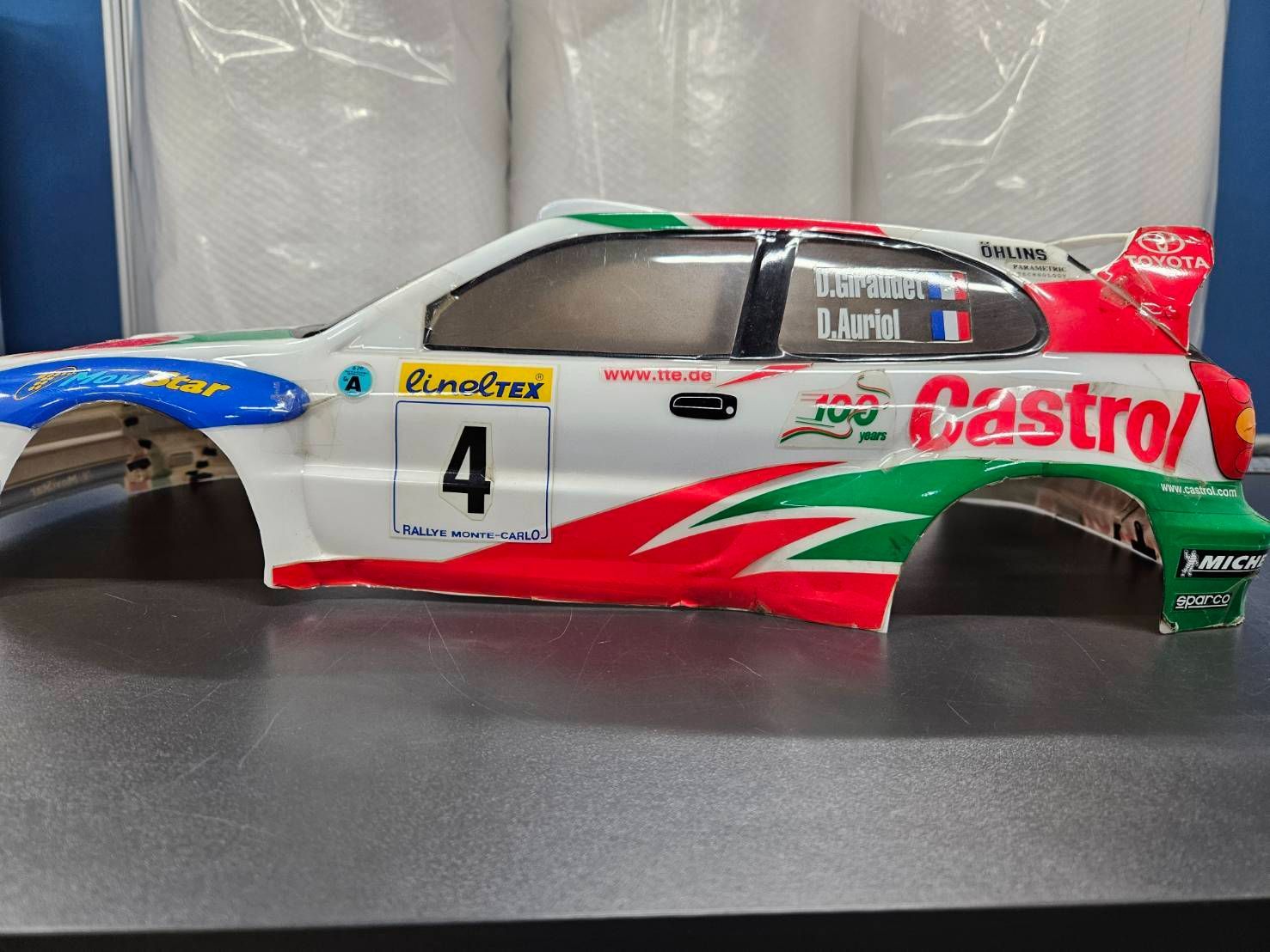  トヨタ カローラWRC 京商エンジン GPカー 動作未 ホビーラジコン ラジコン ドローン