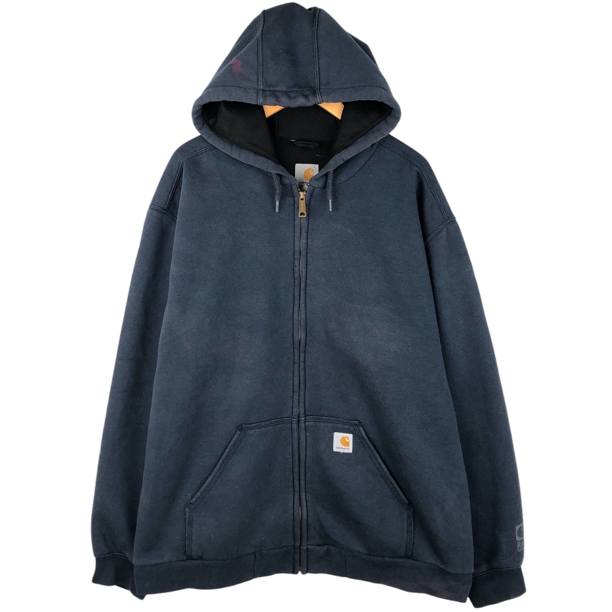 古着 カーハート Carhartt スウェットフルジップパーカー メンズXL相当|eaa 606512