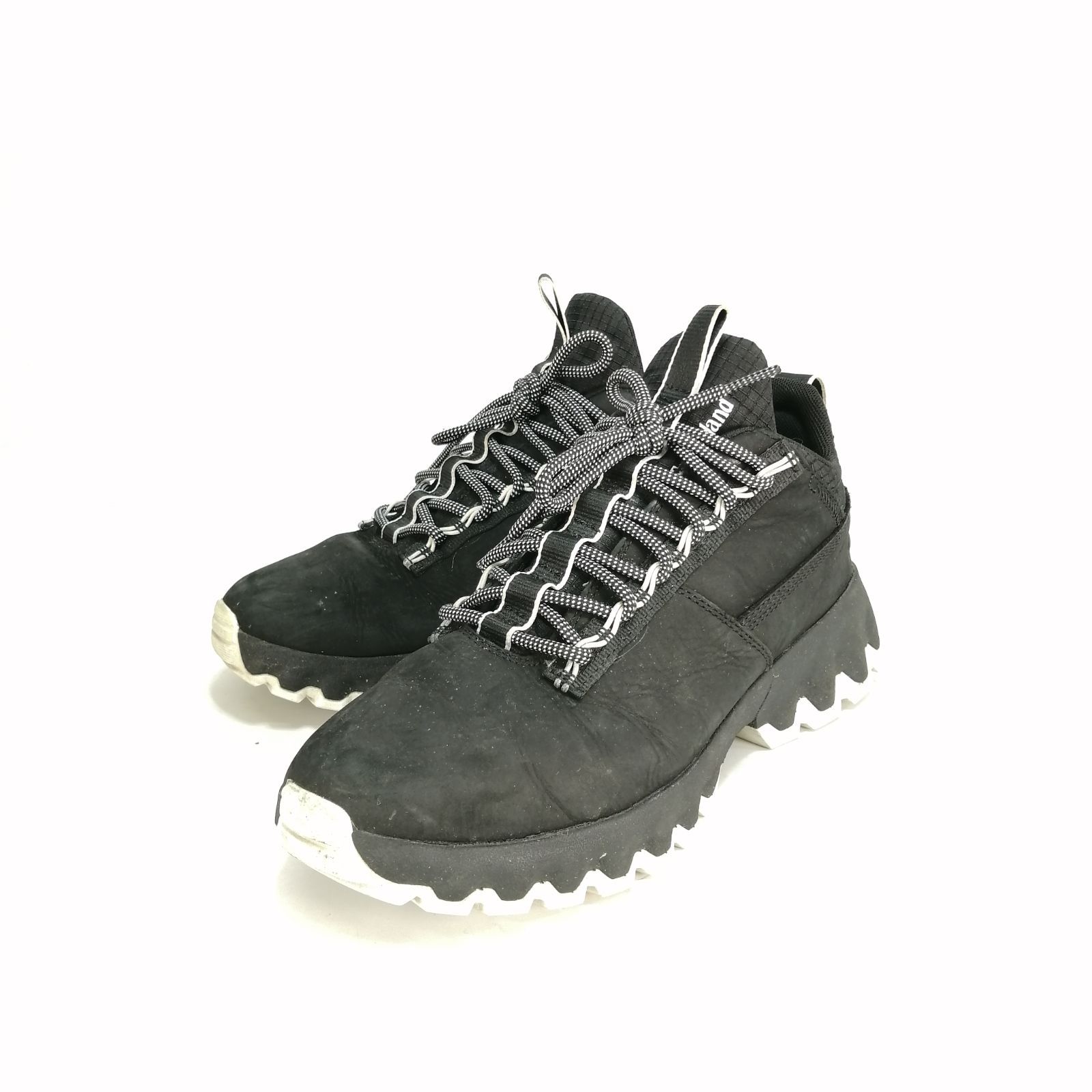  Timberland ティンバーランド ヌバック レザー スニーカー 27㎝ A 2 KSF ブラック 黒 エッジ スニーカー 靴