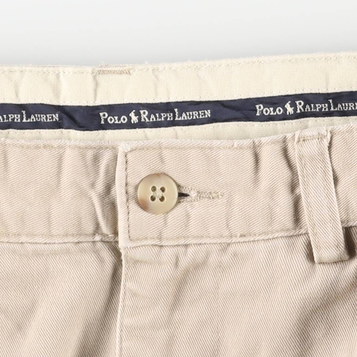  古着 ラルフローレン Ralph Lauren Polo ANDREW PANT ツータック チノパンツ メンズw 32相当|eaa 606353 その他 メンズ