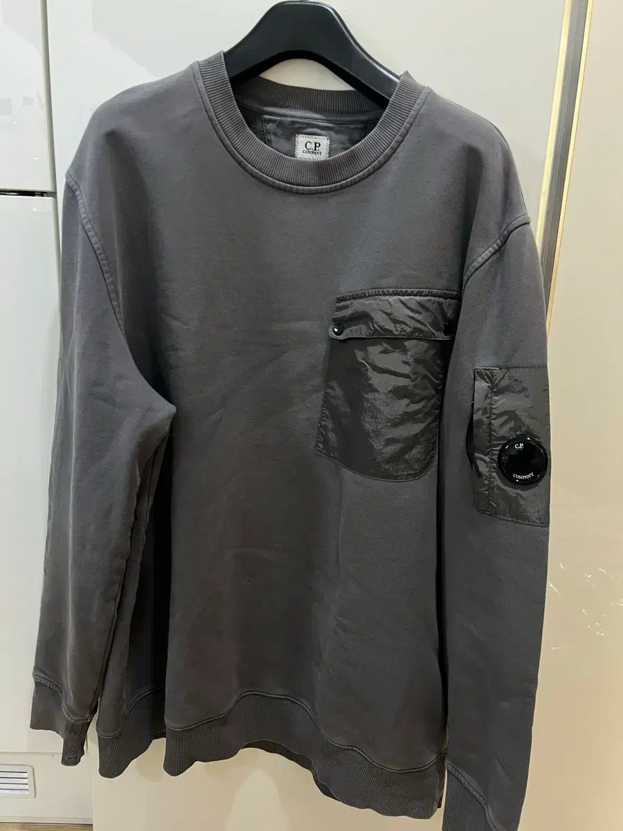 23 fw C.P. COMPANY シーピーカンパニー ナイロンポケットスウェット 2 xl