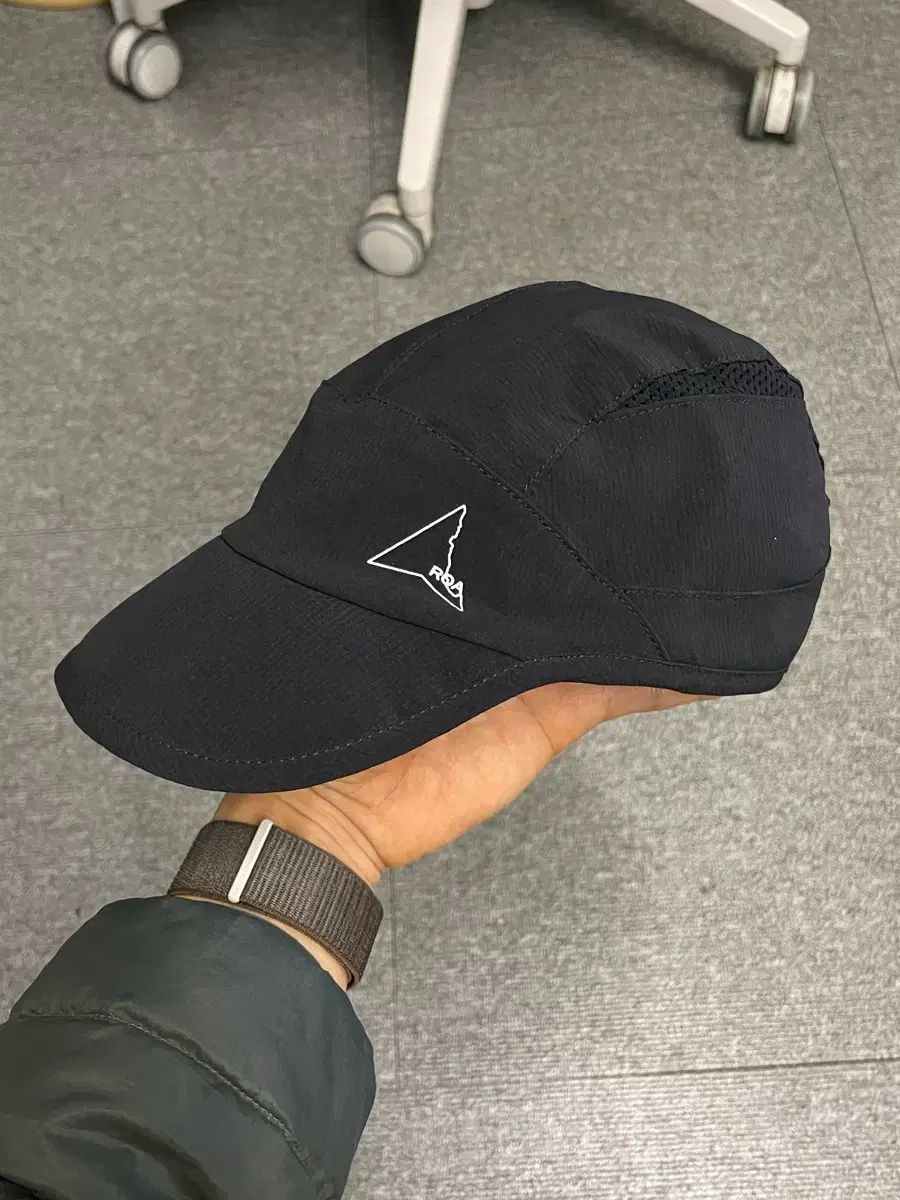 ROA キャップ ランニング 帽子 ハイキング ブラック