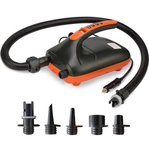 DearseeSUP用電動エアーポンプ12 V給電20 psiまで電動空気入れ自動停止機能搭載インフレータブルエアポンプLCD電動ポンプエアーポンプ充電式キャンプタイニーポンプエアーベッドエアーソファ…